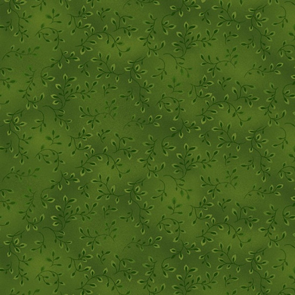Henry Glass Folio Basics 7755-66 Christmas Green Tonal | SOLD BY THE HALF-YARD