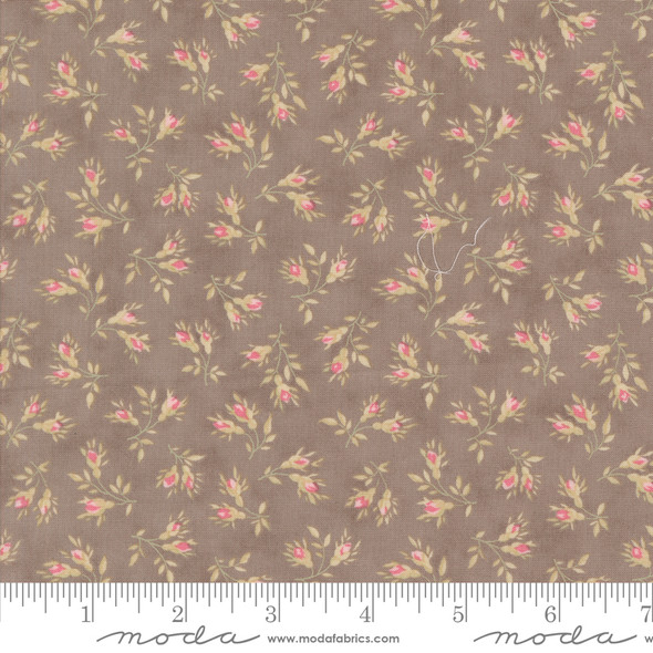Moda Muse by 3 Sisters 44396-16 Slate Windswept Rosebud Floral | SOLD BY THE HALF-YARD