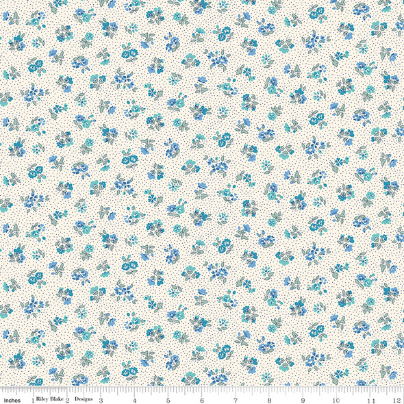 Liberty of London Floral Nostalgia 01667449C Flora Beatrice C | SOLD BY THE HALF-YARD Liberty of London Floral Nostalgia 01667449C Flora Beatrice C | SOLD BY THE HALF-YARD