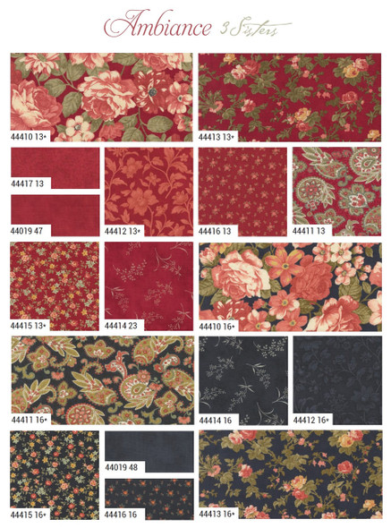 Moda Ambiance by 3 Sisters 44410PP Charm Pack 42 pieces assorted