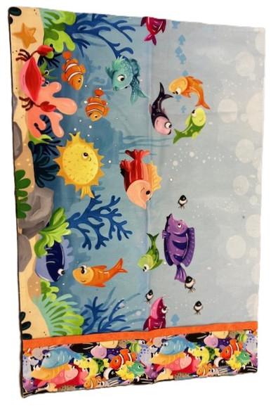 Pillowcase Kit - Cute Ocean Fish Fabrics