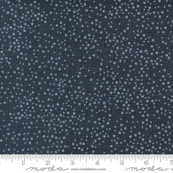 Moda Dotty Thatched 48715-152 Soft Black by Robin Pickens | SOLD BY THE HALF-YARD