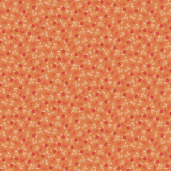 Riley Blake - Farmer's Daughter by Lori Holt C17164 SQUASH Blossom| SOLD BY THE HALF-YARD