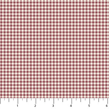 Figo Nest Modern Basics 92101-26 Paprika Checks | SOLD BY THE HALF-YARD