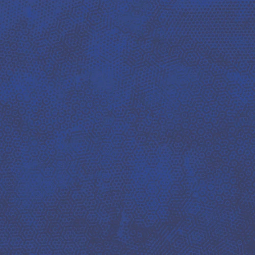 Dimples by Andover | A-1867-B17 Tossed Tulip Indigo Blue Tonal | SOLD BY THE HALF-YARD
