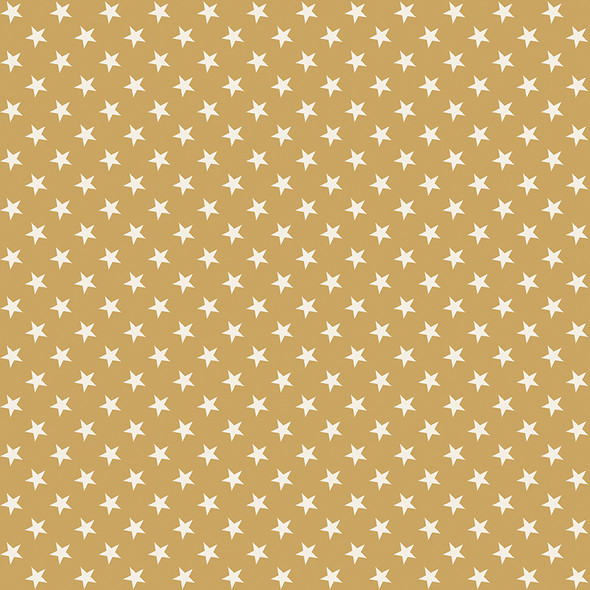 Riley Blake - Independence Stars C17337 Gold | SOLD BY THE HALF-YARD