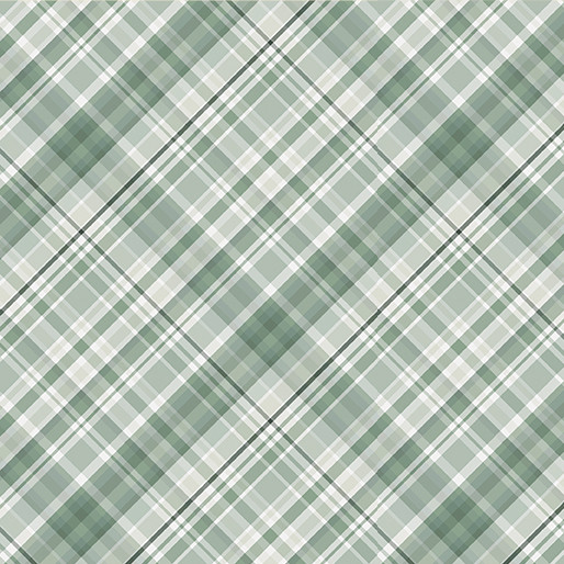 Sweet Meadow by Benartex 15044-44 Garden Plaid Sage | SOLD BY THE HALF-YARD