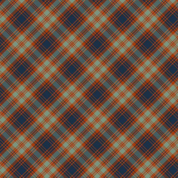 2026 All New England Shop Hop Fabric 55479D-1 Bias Plaid Multi | SOLD BY THE HALF-YARD
