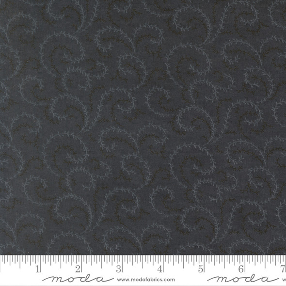 Breathtaking Blues by 3 Sisters for Moda - 44407 15  Vine Blender Midnight| SOLD BY THE HALF-YARD