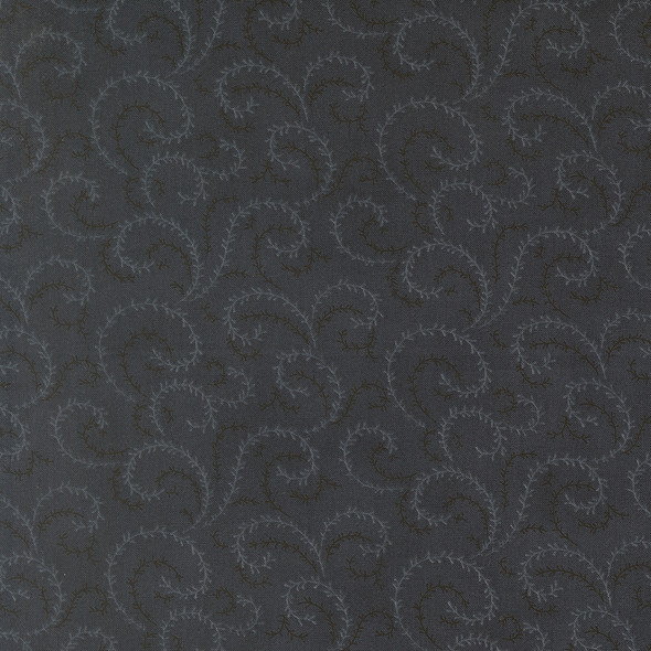 Breathtaking Blues by 3 Sisters for Moda - 44407 15  Vine Blender Midnight| SOLD BY THE HALF-YARD
