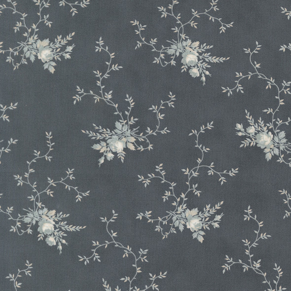 Breathtaking Blues by 3 Sisters for Moda - 44402 14 Rose Garden Floral Dusk | SOLD BY THE HALF-YARD