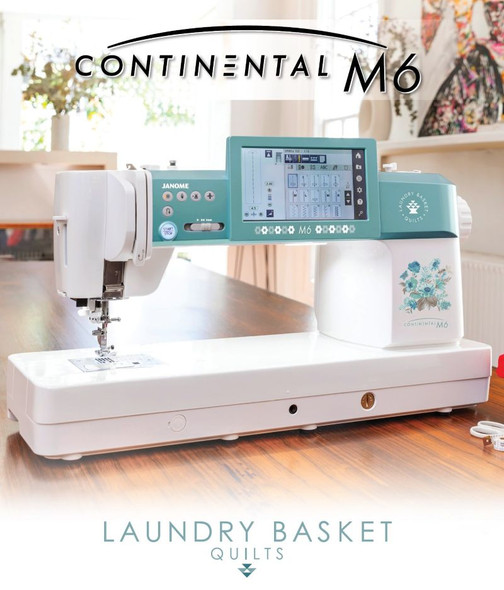 Janome Continental M6 LBQ Laundry Basket Quilts Sewing Quilting Machine