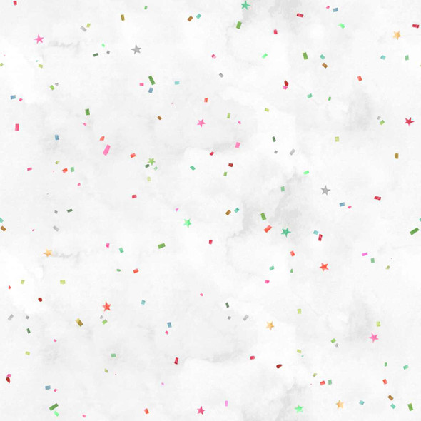 Christmas In Color Digital by Henry Glass 2445-108 Rainbow Confetti Tissue | SOLD BY THE HALF-YARD