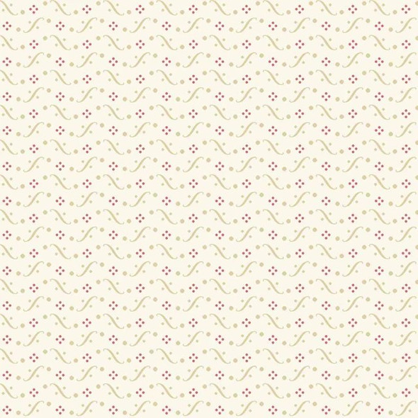 Sweet Christmas Memories Digital by Henry Glass 3623-44 S is for Santa Cream | SOLD BY THE HALF-YARD