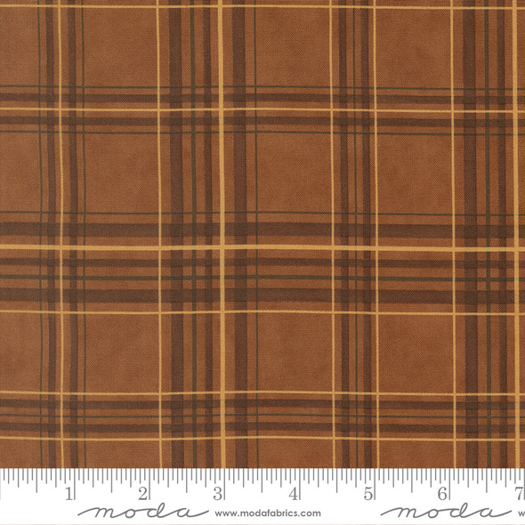 Northwoods Lodge by Deb Strain for Moda 59196 13 Plaid Check Bark | SOLD BY THE HALF-YARD
