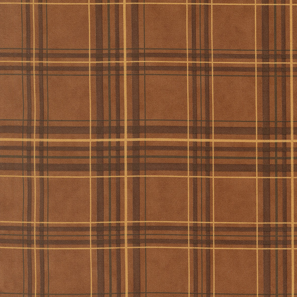 Northwoods Lodge by Deb Strain for Moda 59196 13 Plaid Check Bark | SOLD BY THE HALF-YARD