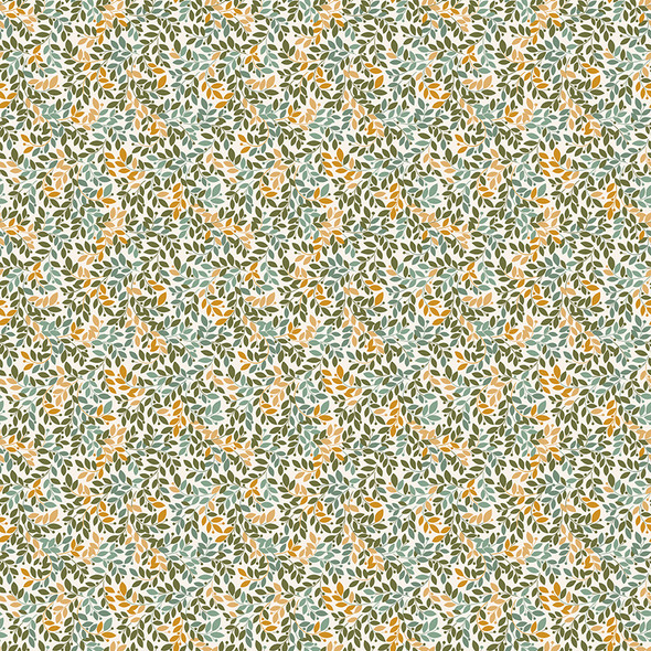 Riley Blake Worth Repeating C18263 Cloud Repeating Leaves | SOLD BY THE HALF-YARD