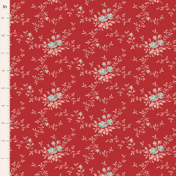 Pre-Order Tilda Merry Little Christmas Blender Noel Red 110139 | SOLD BY THE HALF-YARD