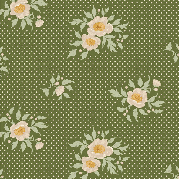 Pre-Order Tilda Merry Little Christmas Joy Pine 100634 | SOLD BY THE HALF-YARD