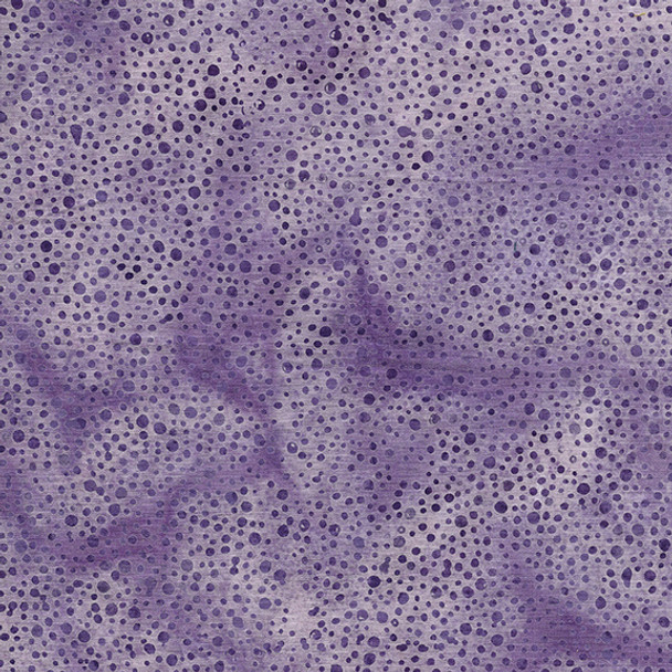 Island Batik 112250425 Dots-Purple Heather | Per Half Yard