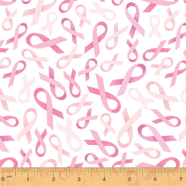 Whistler Studio 53212-3 Pink Ribbons Breast Cancer Awareness | Per Half Yard