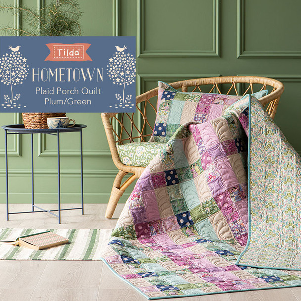 Free Patterns for Quilts and More from Tilda - For Hometown Fabric Collection