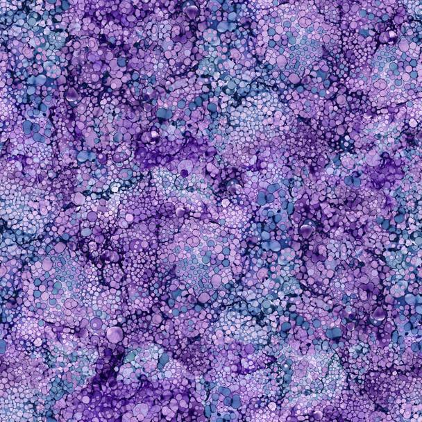 Northcott Whale Song DP24988-86 Purple Bliss Bubbles Digital Fabric- | Per Half Yard