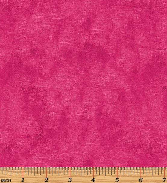 Benartex Chalk Texture Hot Pink 09488-23 | Per Half Yard