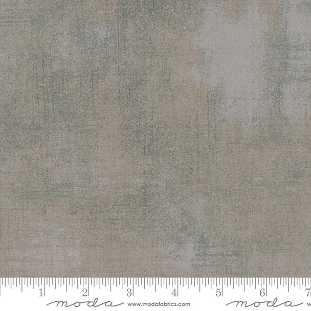 Moda Grunge Glitter | Grey Couture 30150-163GL | Per Half Yard