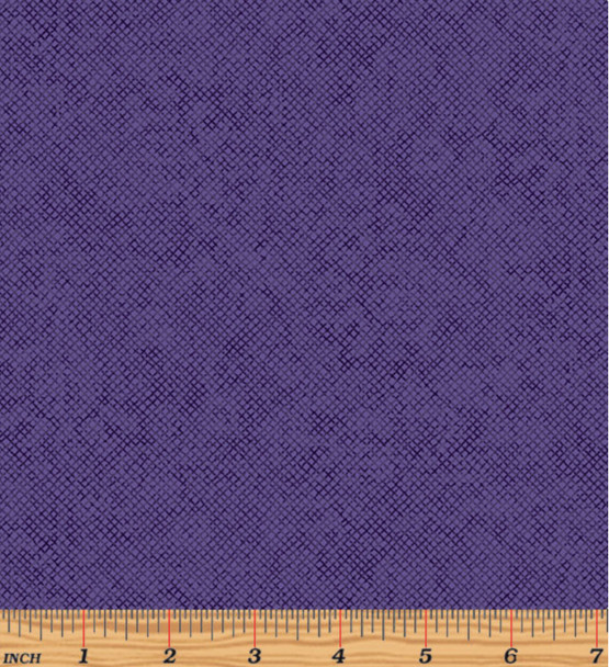 Whisper Weave Too 13610-60 Eggplant by Nancy Halvorsen for Benartex | Per Half Yard