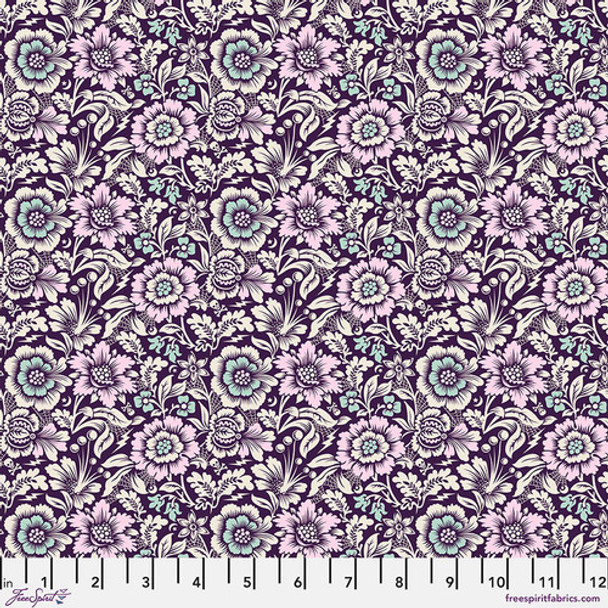 Nightshade (Deja Vu) by Tula Pink Mini Spider Blossom in Nerium PWTP211-NERIUM| Priced per Half Yard