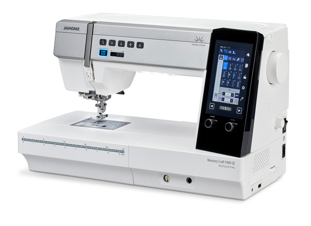 Janome Horizon Memory Craft 9480 QC Professional Sewing Quilting Machine - Optional Stitch Regulation
