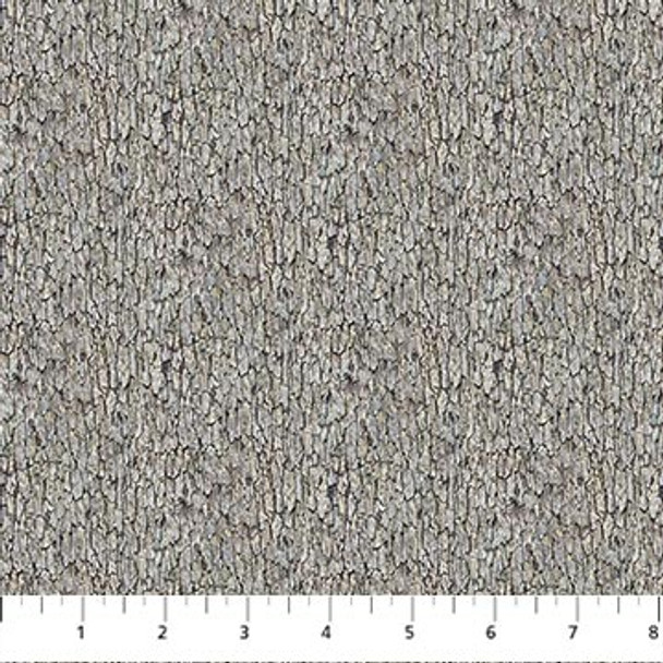 Northcott Little Rascals Naturescapes 25515-93 Crackle Bark Gray | Per Half Yard