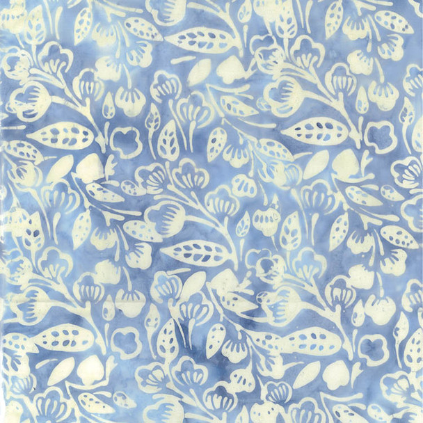 Northcott Dandelion Wishes Banyan Batik 83043-41 Steel Blue Crabapple | Per Half Yard