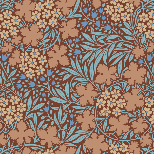 Tilda Hibernation 100534 Autumnbloom Hazel | Priced per Half Yard