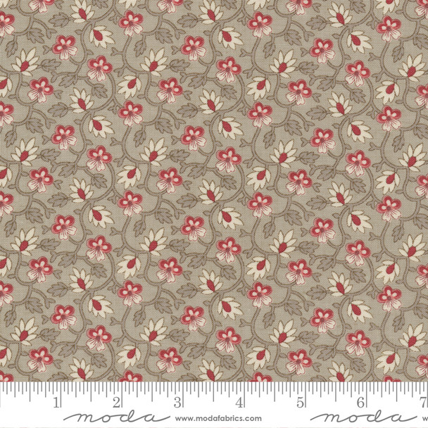 Moda French General Chateau de Chantilly 13945-12 Moliere Sm Floral Vine Blender| Per Half Yard