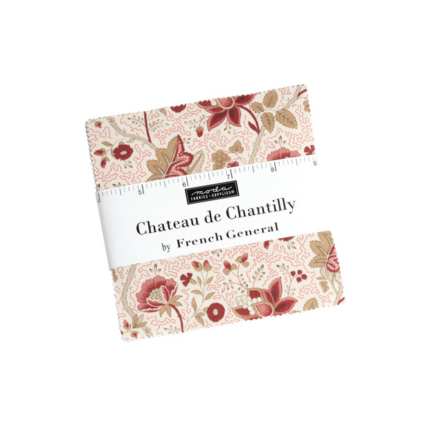 Moda French General Chateau de Chantilly Charm Pack 13940PP 42 pcs 5"