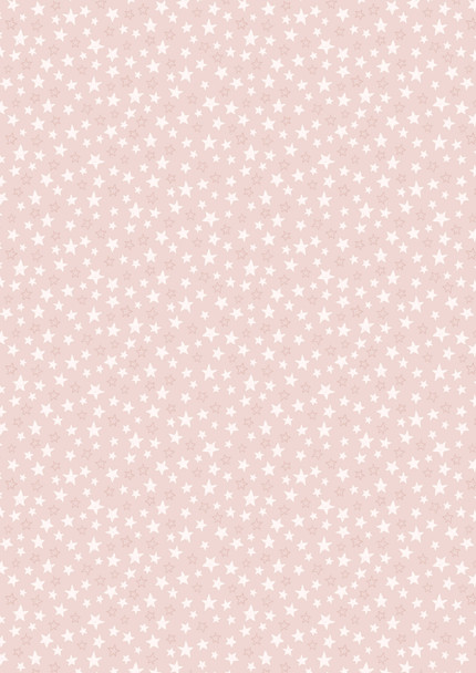 Lewis and Irene Special Delivery Pink Stars A768.2 | Per Half Yard