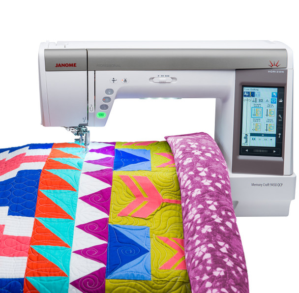 PRE-OWNED Janome Horizon Memory Craft 9450 QCP Professional Sewing Quilting Machine