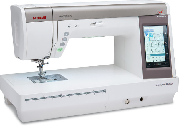 PRE-OWNED Janome Horizon Memory Craft 9450 QCP Professional Sewing Quilting Machine