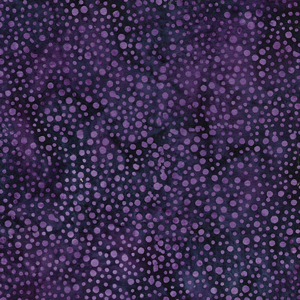 Island Batik English Lavender 112336470 Dot Purple| Per Half Yard