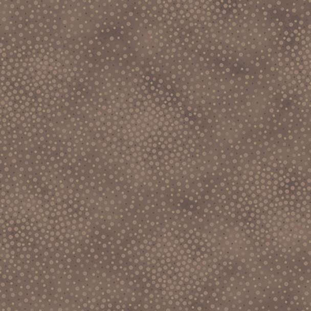 QT Fabrics Spotsy Dot Blender 29912-KA Brown | Per Half-Yard