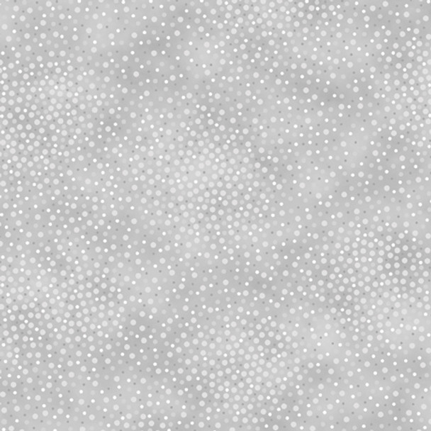 QT Fabrics Spotsy Dot Blender 29912-KZ Light Gray | Per Half-Yard