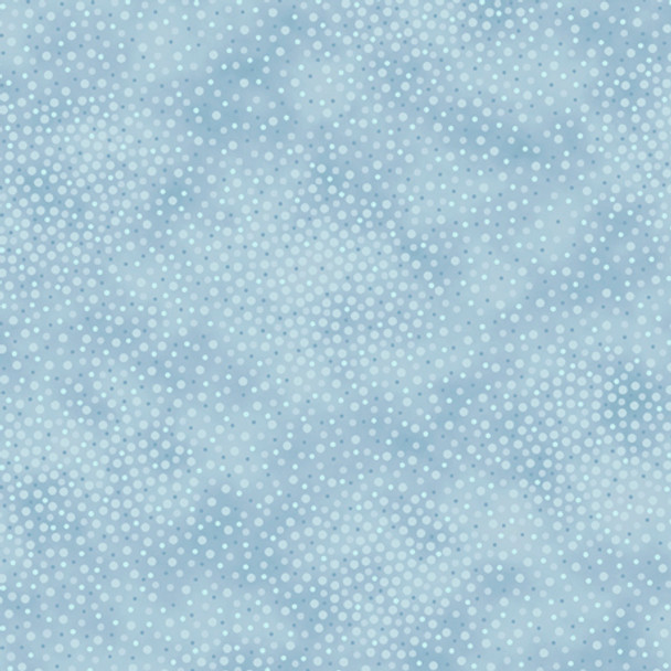 QT Fabrics Spotsy Dot Blender 29912-BU Light Blue | Per Half-Yard