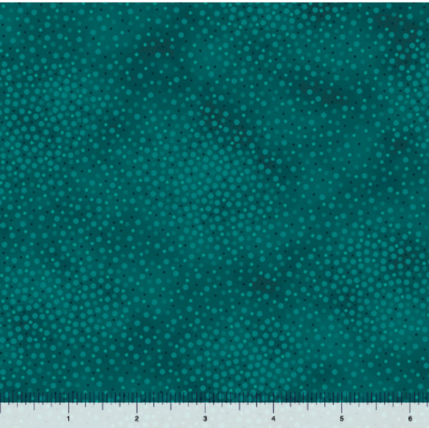 QT Fabrics Spotsy Dot Blender 29912-QF Jade Green | Per Half-Yard