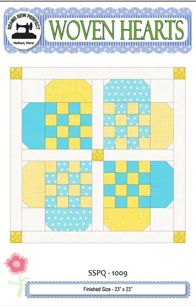 Woven Hearts Quilt Pattern from Seams Sew Perfect