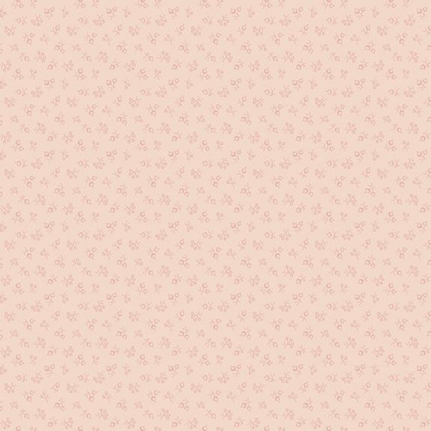 Marcus Fabrics - Toolbox Floral by Dolores Smith R540399 BLUSH Mini Floral| Per Half Yard