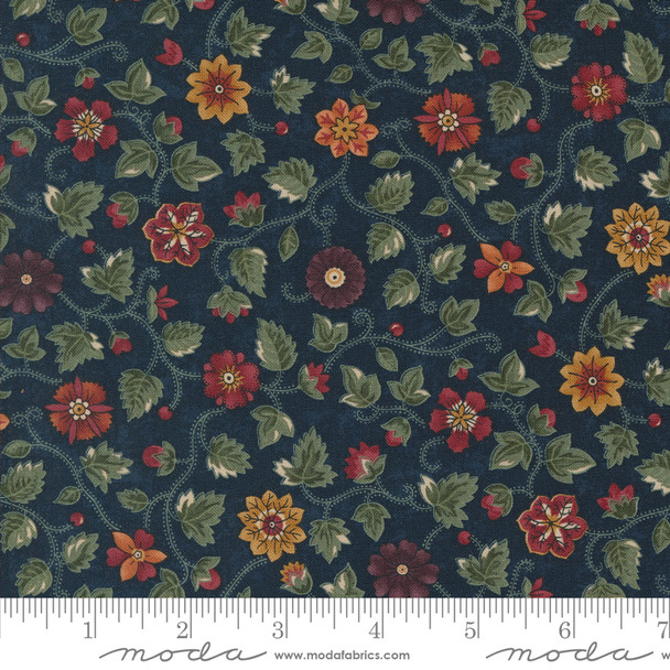 Moda Kansas Troubles Chickadee Landing 9740 14 Bluebell Floral | Per Half Yard