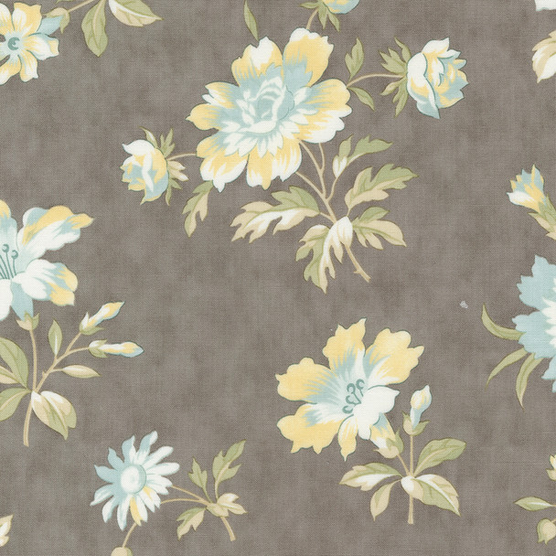 Moda Honeybloom by 3 Sisters 44340-15 Charcoal Blooming Floral | Per Half Yard