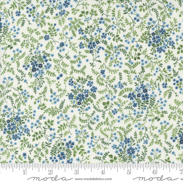 Moda Shoreline by Camille Rosskelley 55304-11 Breeze Sm Floral Cream Multi | Per Half Yard